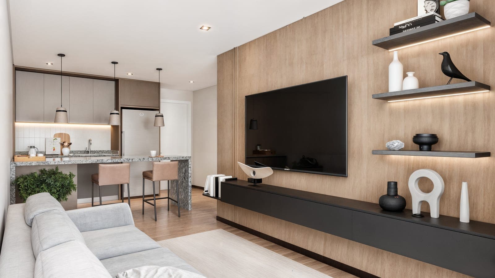 Sala de TV (imagem ilustrativa)