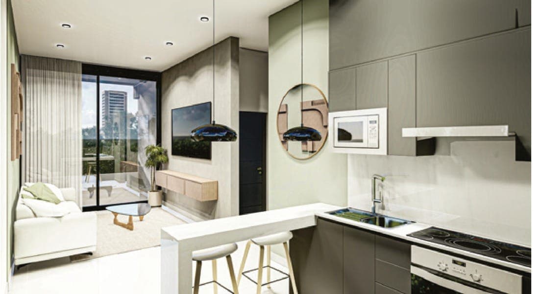 Apartamento de 2 dormitórios (imagem ilustrativa)